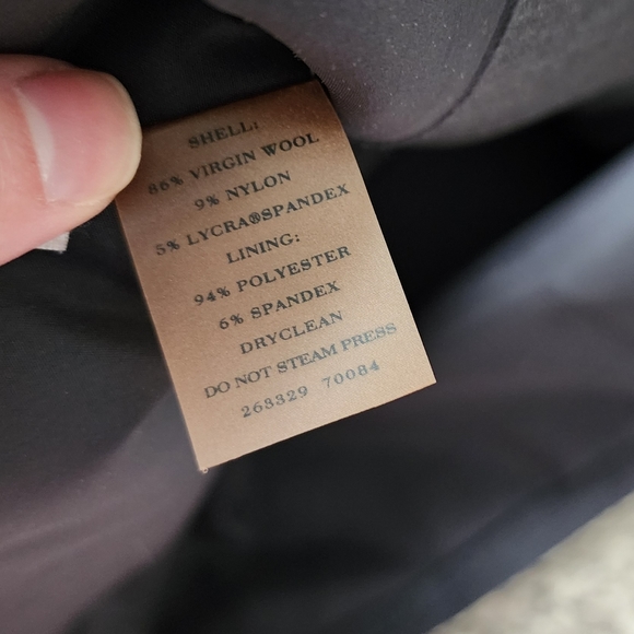 ANN TAYLOR Blazer Dark Gray Womens Size 2 - Picture 5 of 9